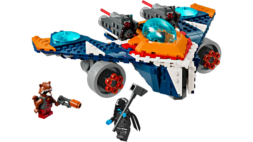 LEGO® Rocketův tryskáč Warbird vs. Ronan 76278_01