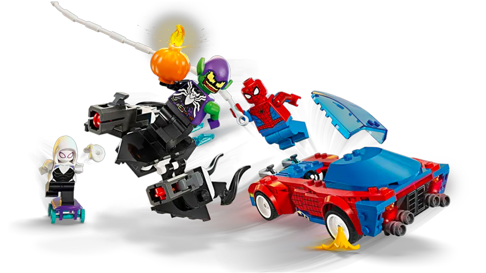 LEGO® Spider-Manovo auto a Venom Zelený goblin 76279_02