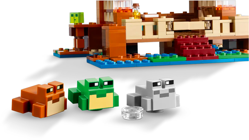 Figurky ze stavebnice LEGO® Minecraft® 21256 Žabí domek EW_02