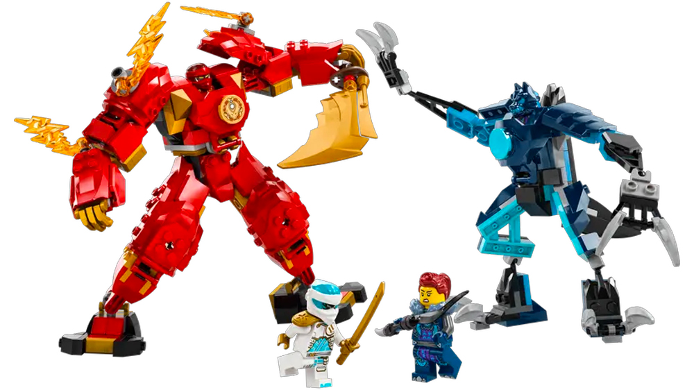 Stavebnice LEGO® NINJAGO® 71808 Kaiův živelný ohnivý robot_01