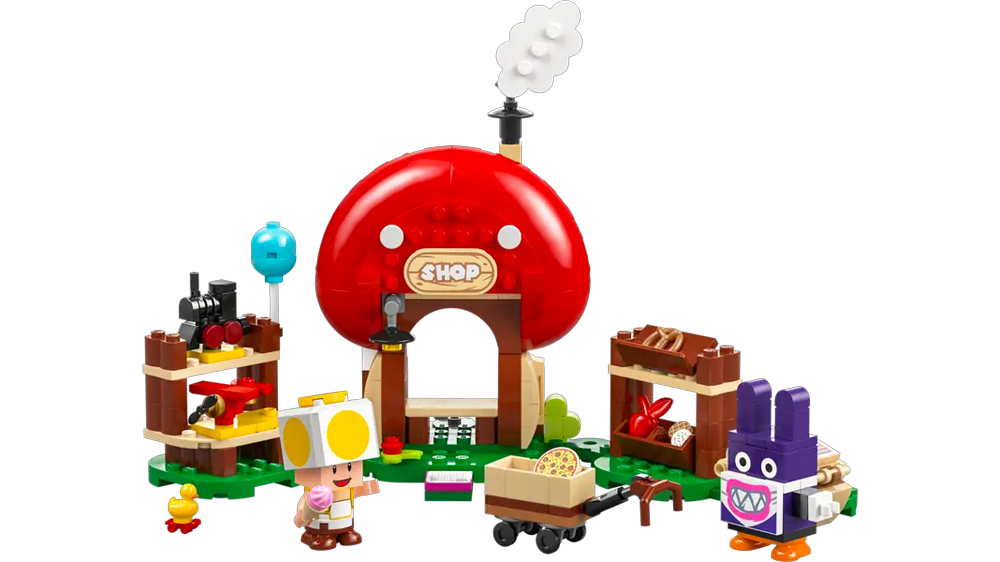 Stavebnice LEGO® Super Mario™ 71429 Nabbit v Toadově obchůdku – rozšiřující set_01