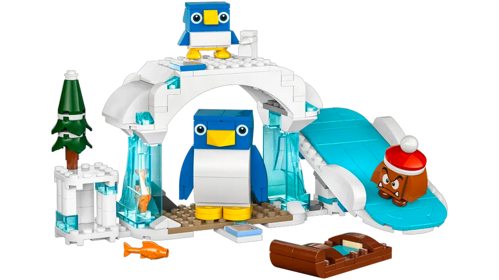 Stavebnice LEGO® Super Mario™ 71430 Sněhové dobrodružství s rodinou penguin – rozšiřující set_01