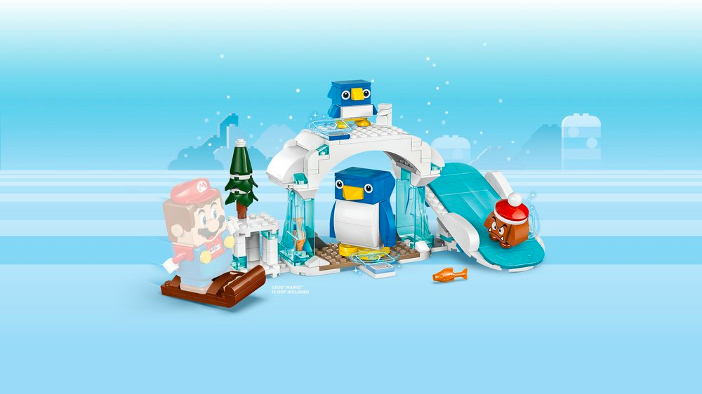 Stavebnice LEGO® Super Mario™ 71430 Sněhové dobrodružství s rodinou penguin – rozšiřující set_03