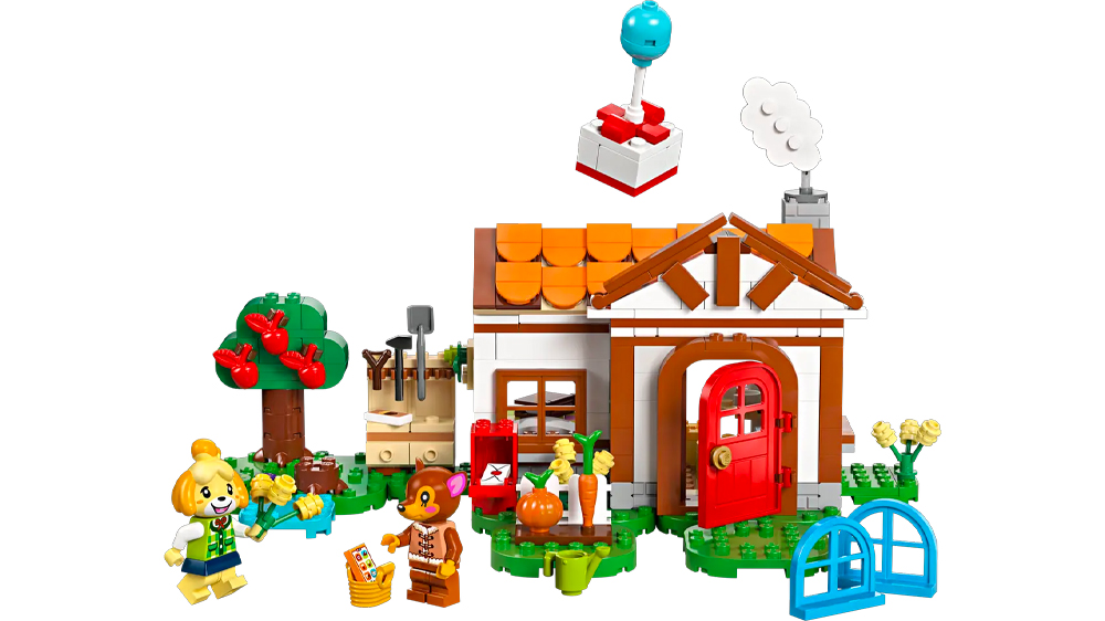 Stavebnice LEGO® Animal Crossing™ 77049 Návštěva u Isabelle EW_01