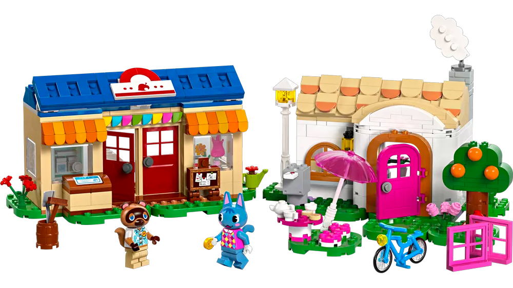 Stavebnice LEGO® Animal Crossing™ 77050 Nook's Cranny a dům Rosie EW_01