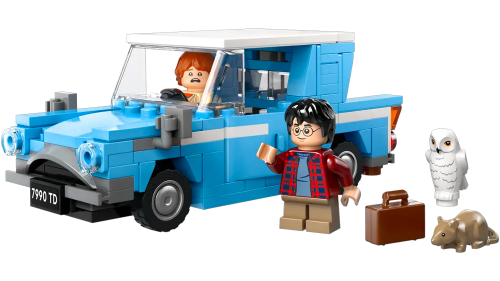 Stavebnice LEGO® Harry Potter™ 76424 Létající automobil Ford Anglia™ s figurkami EW_01