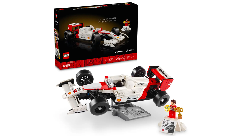 Stavebnice LEGO® Icons 10330 McLaren MP4/4 a Ayrton Senna