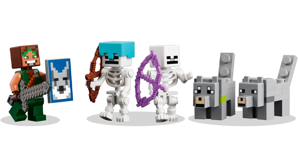 Figurky ze stavebnice LEGO® Minecraft® Vlčí pevnost 21261 EW_04