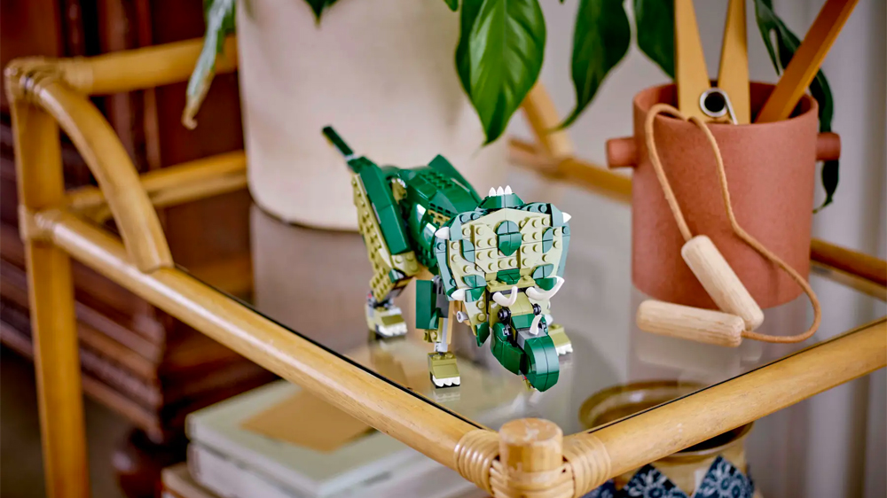 Triceratops ze stavebnice LEGO® Creator 3 v 1 31151 T-rex EW_03
