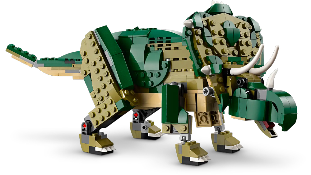 Triceratops ze stavebnice LEGO® Creator 3 v 1 31151 T-rex EW_05