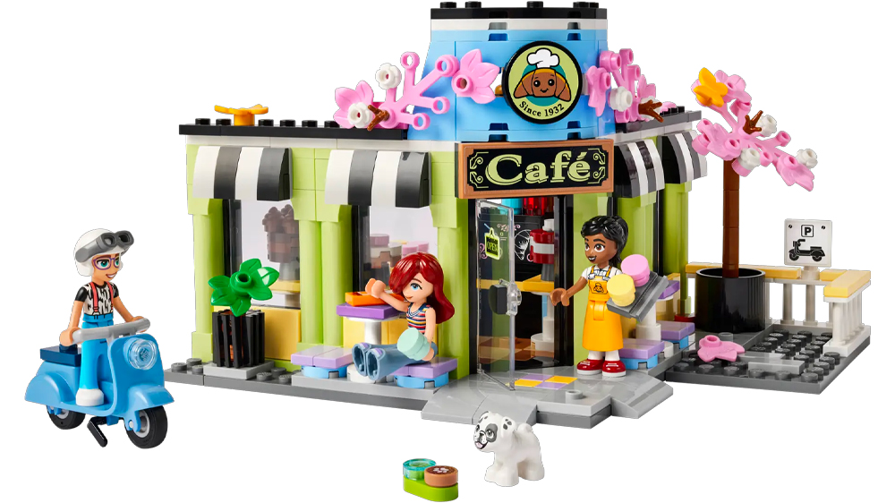 Stavebnice LEGO® Friends 42618 Kavárna v městečku Heartlake EW_01