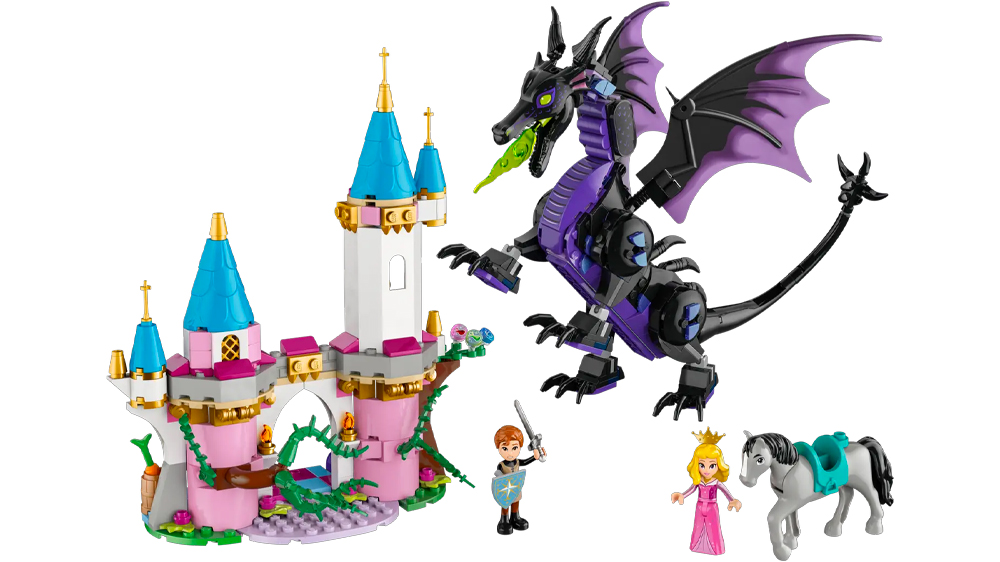 LEGO® Disney 43240 Zloba v dračí podobě EW_01