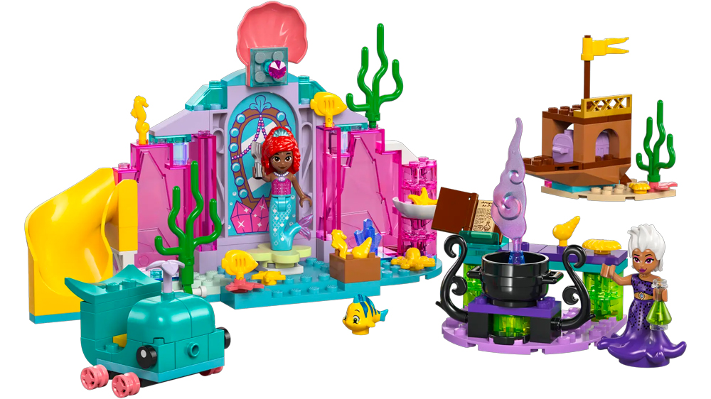 LEGO® Disney 43254 Ariel a její křišťálová jeskyně EW_01