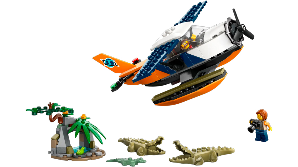 LEGO® City 60425 Hydroplán na průzkum džungle EW_01