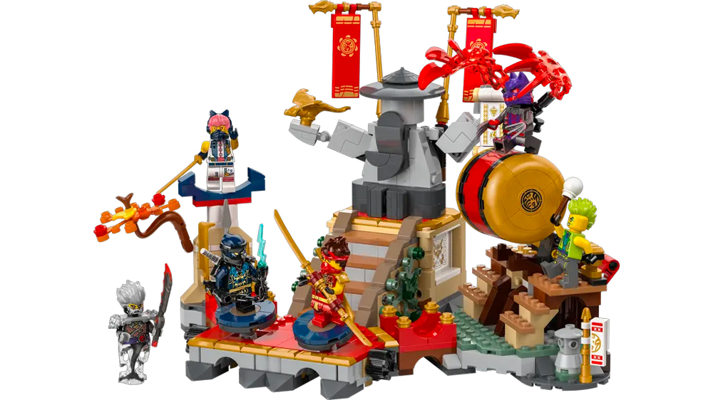 Stavebnice LEGO® NINJAGO® Turnajová bitevní aréna 71818 EW_01