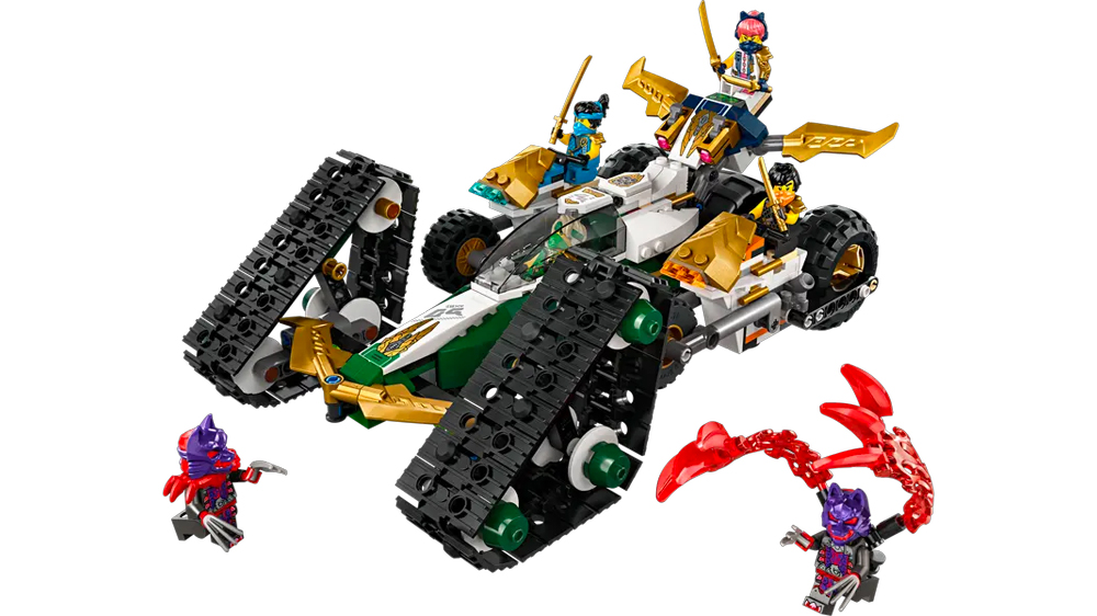 Stavebnice LEGO® NINJAGO® Tým nindžů a kombo vozidlo 71820 EW_01