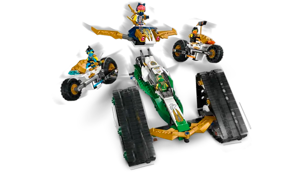 Stavebnice LEGO® NINJAGO® Tým nindžů a kombo vozidlo 71820 EW_02