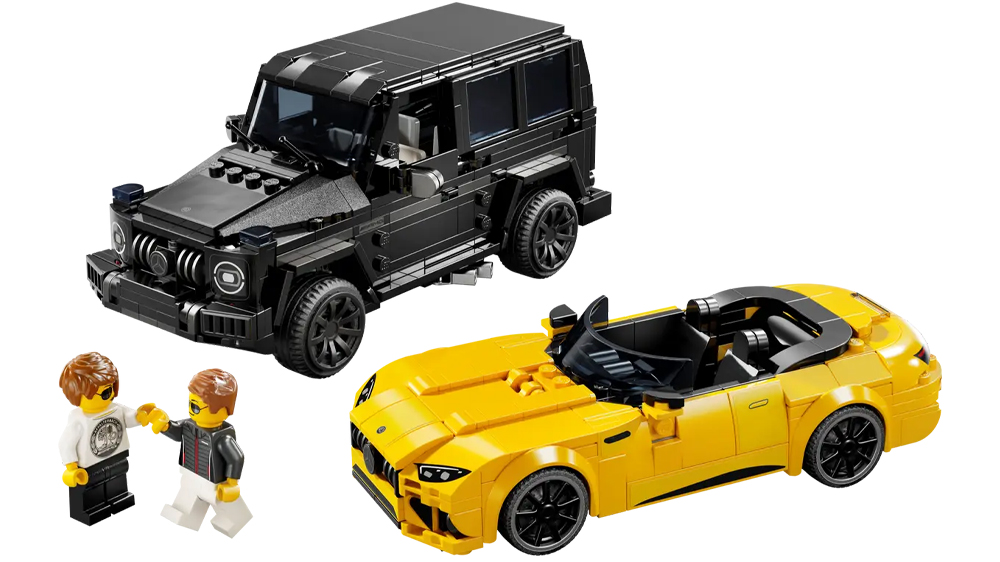 Stavebnice LEGO® Speed Champions 76924 Mercedes AMG G 63 a Mercedes AMG SL 63