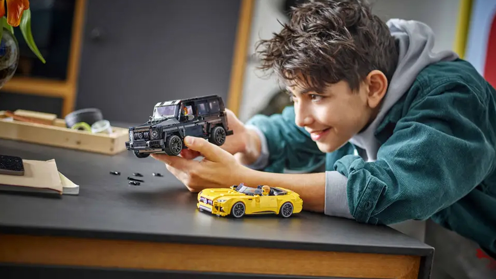Stavebnice LEGO® Speed Champions 76924 Mercedes AMG G 63 a Mercedes AMG SL 63