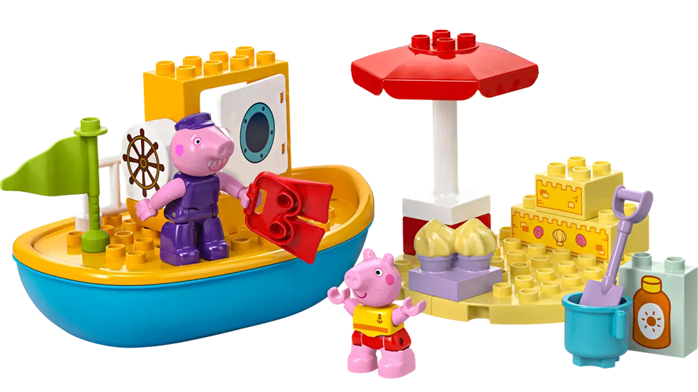 Stavebnice LEGO® DUPLO® 10432 Prasátko Peppa a výlet na loďce