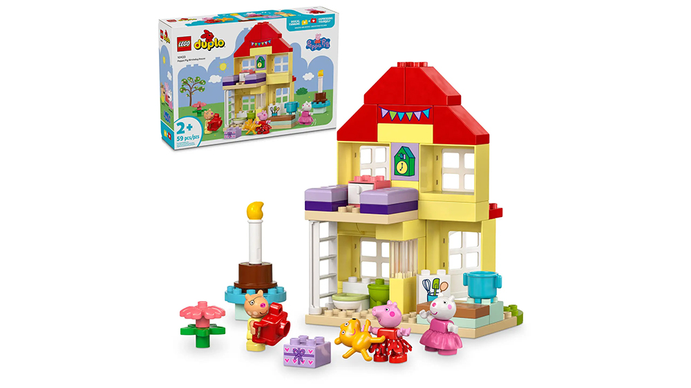 Stavebnice LEGO® DUPLO® 10433 Prasátko Peppa a narozeninový dům