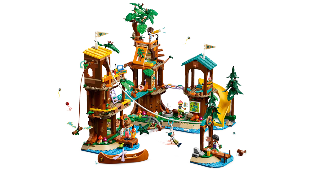 Stavebnice LEGO® Friends 42631 Dobrodružný tábor – dům na stromě