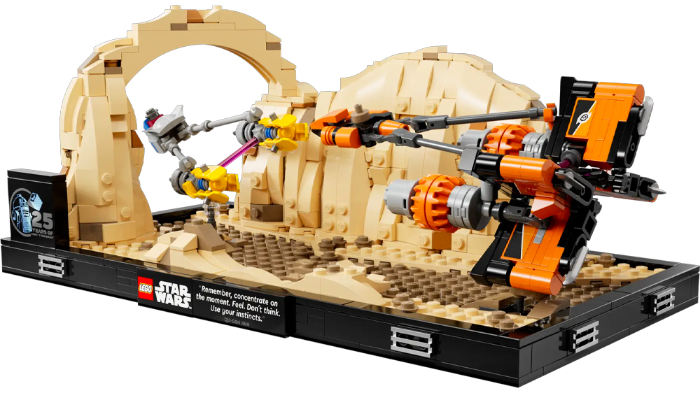 Stavebnice LEGO® Star Wars Závody kluzáků v Mos Espa – dioráma 75380