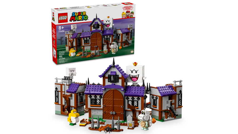 Stavebnice LEGO® Super Mario 71436 King Boo a strašidelné sídlo_01