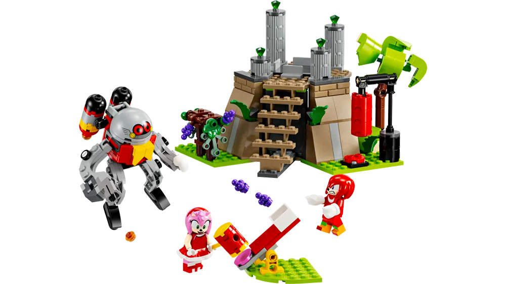 LEGO® stavebnice Knuckles a chrám Master Emerald_01