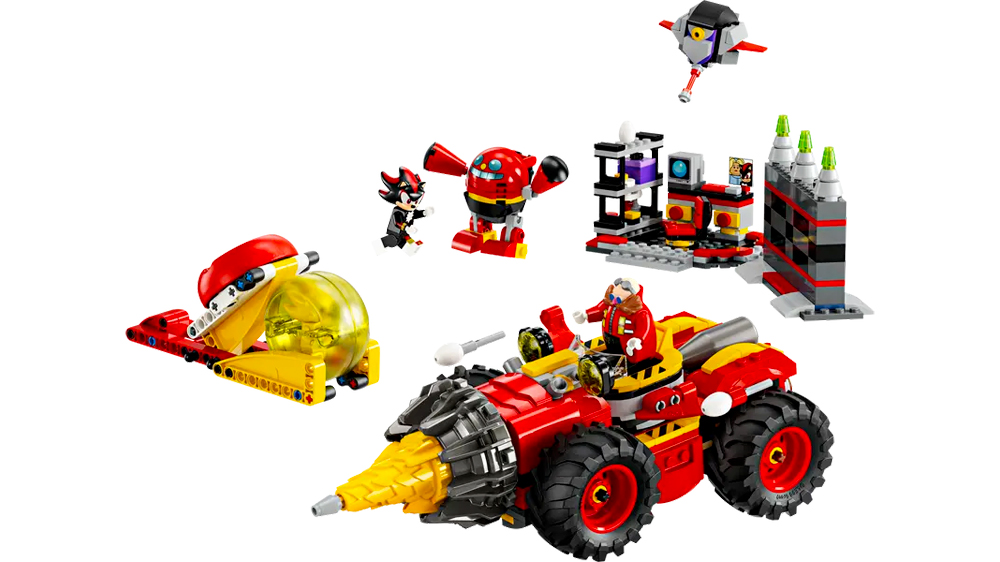 LEGO® stavebnice Super Sonic vs. Egg Drillster sestavená_01