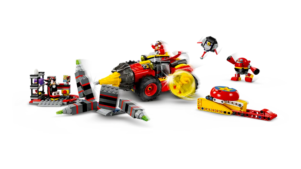 Stavebnice LEGO® Super Sonic vs. Egg Drillster v akci_02