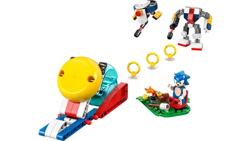 Stavebnice LEGO® Ježek™ Sonic 77001 Sonic a souboj u táboráku_01