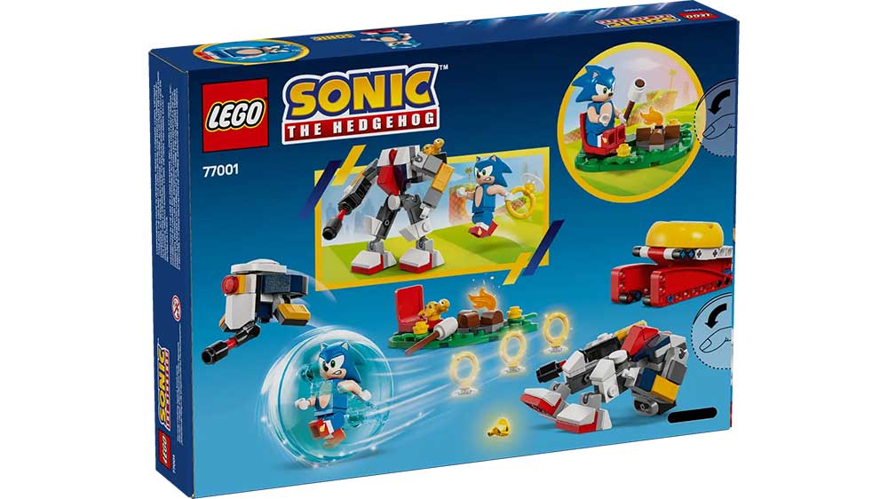 Stavebnice LEGO® Ježek™ Sonic 77001 Sonic a souboj u táboráku_03