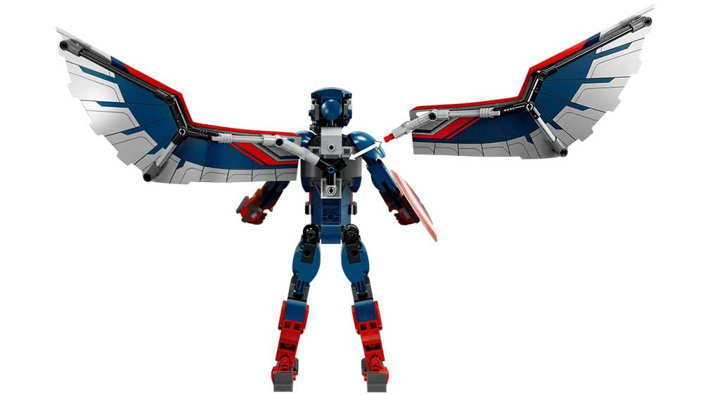 LEGO® Marvel 76296 Sestavitelná figurka: Nový Kapitán Amerika a odnímatelná křídla_03