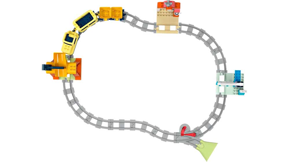 Sestavená sadaLego® Duplo 10428 Velký interaktivní komunitní vláček měří přes 99 cm_03