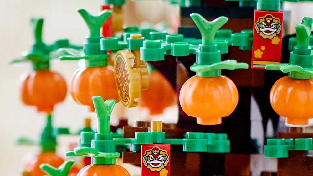 LEGO® Iconic 40648 Strom hojnosti má propracované detaily_03