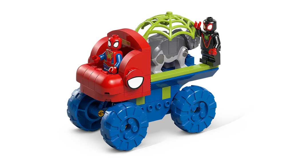 Stavebnice LEGO® Marvel Spidey a jeho úžasní přátelé 11199 Spideyho tým a záchrana dinosaurů s truckem figurky a vozidlo_02
