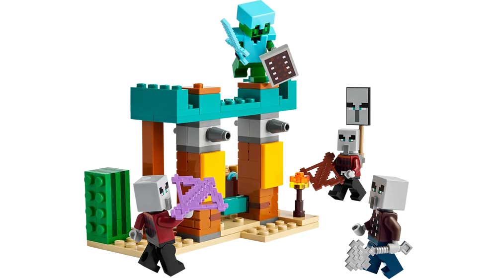 Stavebnice LEGO® Minecraft® 21267 Pouštní hlídka zákeřníků_01