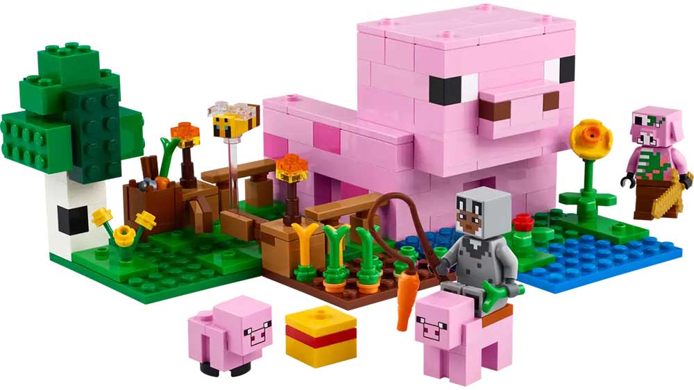 Stavebnice LEGO® Minecraft® 21268 Domeček Prasátka_01