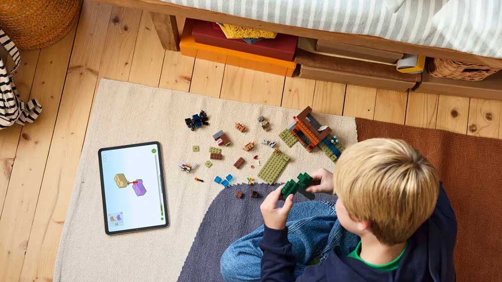 Stavebnice LEGO® Minecraft® 21269 Výprava do dolu a pásovec a aplikace LEGO® Builder_04