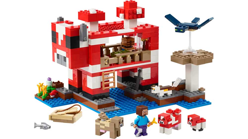Stavebnice LEGO® Minecraft® 21270 Krávomůrčí domek_01