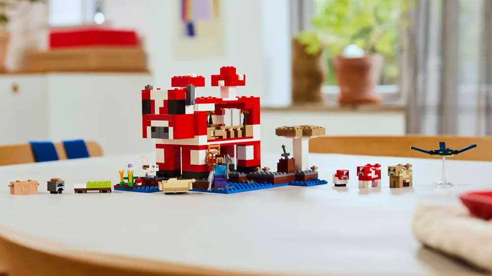 Stavebnice LEGO® Minecraft® 21270 Krávomůrčí domek na stole_04