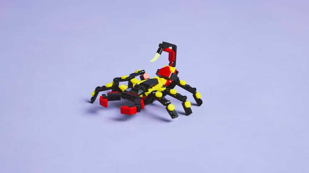 Stavebnice LEGO® Creator 3 v 1 31159 Divoká zvířata: Překvapivý pavouk model štíra_02