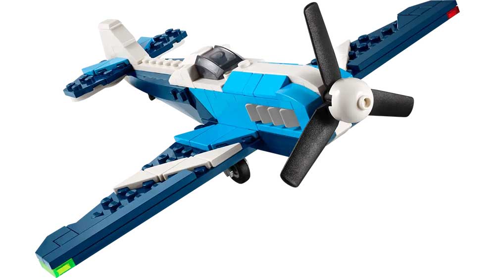 Stavebnice LEGO® Creator 3 v 1 31160 Závodní letadlo_01