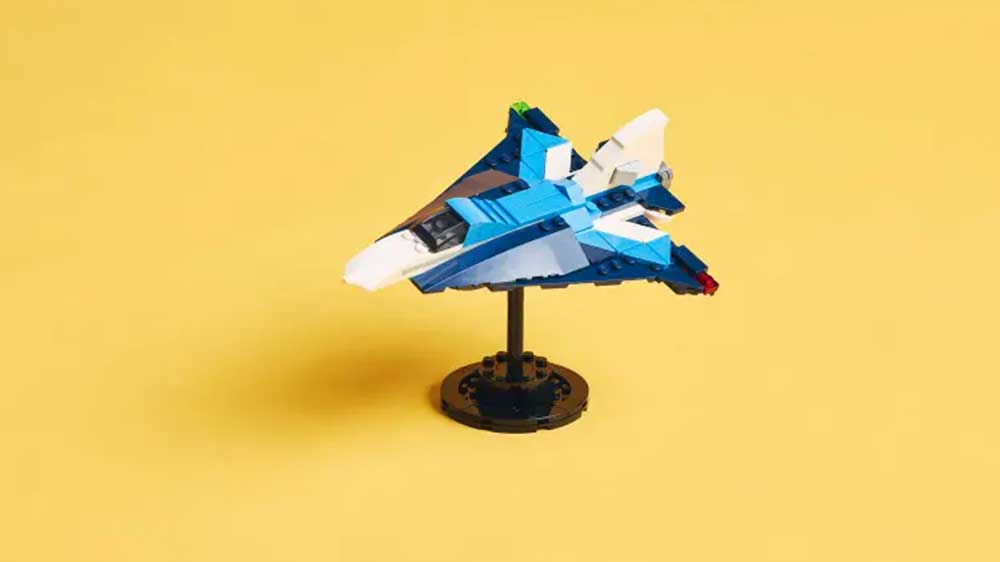 Stavebnice LEGO® Creator 3 v 1 31160 Závodní letadlo tryskáč_03