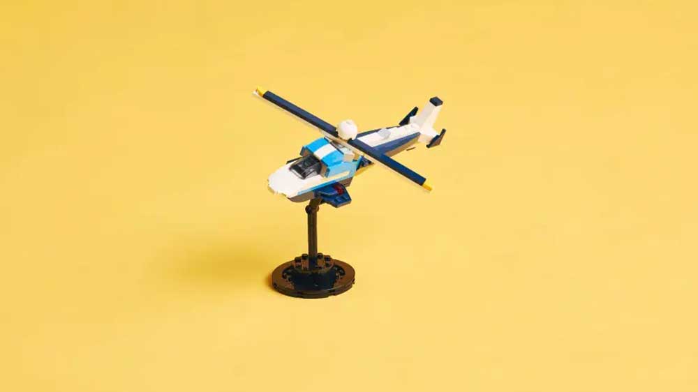 Stavebnice LEGO® Creator 3 v 1 31160 Závodní letadlo vrtulník_04