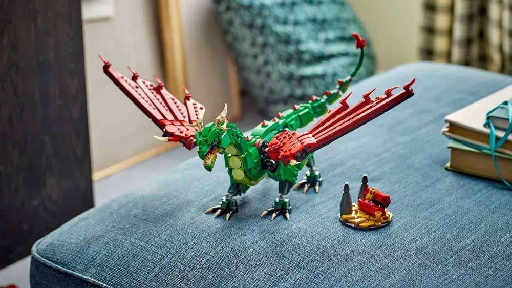 Stavebnice LEGO® Creator 3 v 1 31161 Středověký drak_03