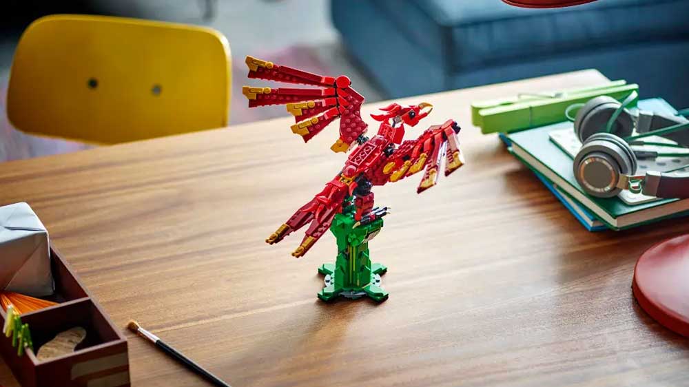 Stavebnice LEGO® Creator 3 v 1 31161 Středověký drak, fénix_04
