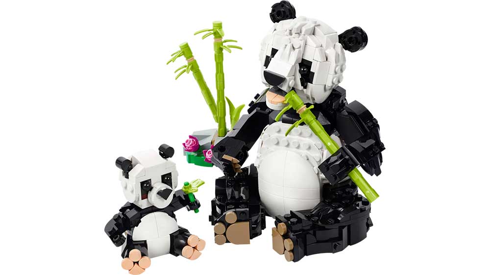 Stavebnice LEGO® Creator 3 v 1 31165 Divoká zvířata: Pandí rodinka_01
