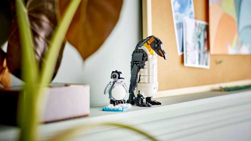 Stavebnice LEGO® Creator 3 v 1 31165 Divoká zvířata: Pandí rodinka tučňáci_04